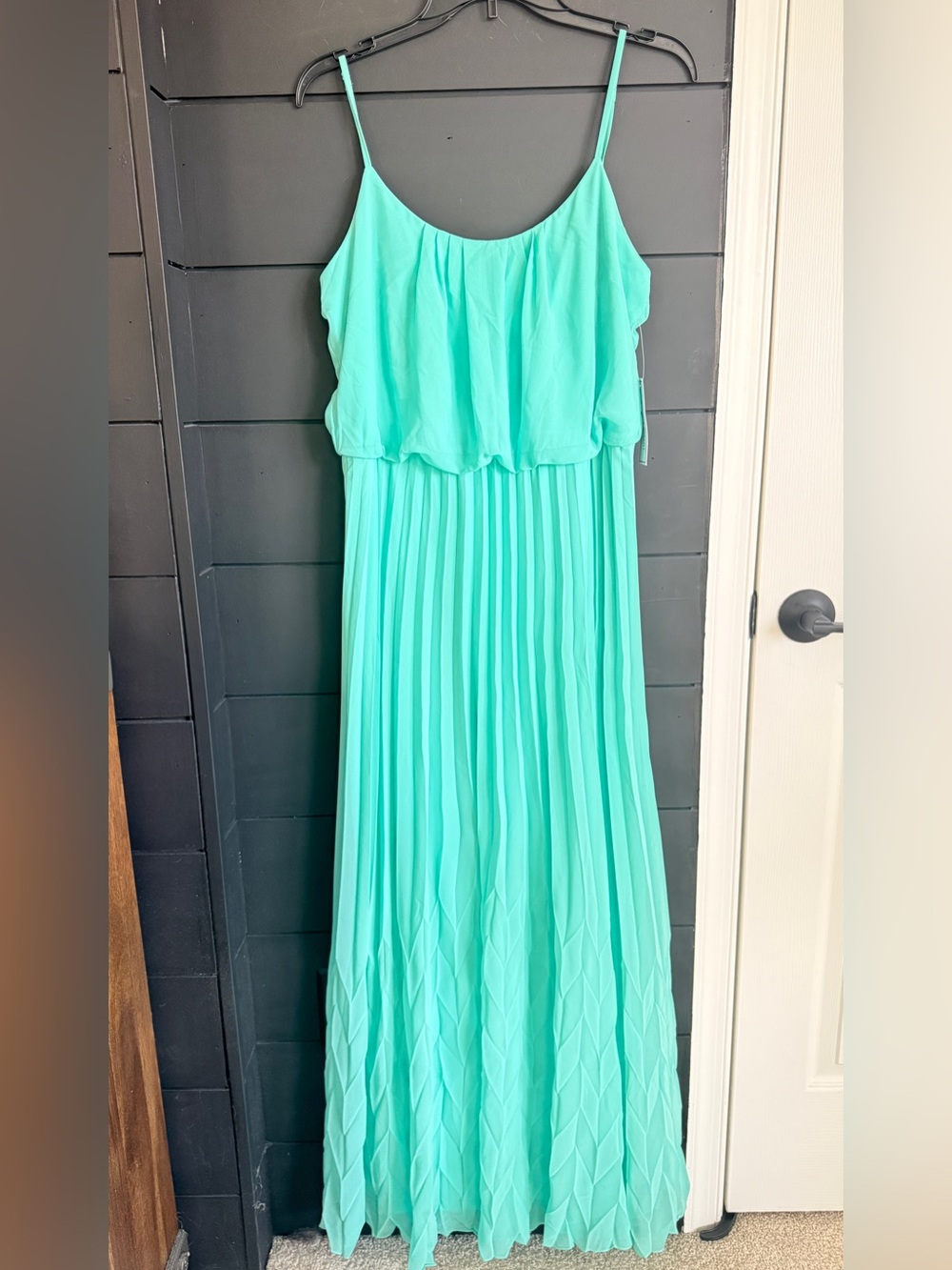 Bisou Bisou Turquoise Maxi Dress